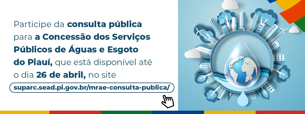CONCESSÃO DO ABASTECIMENTO DE ÁGUA E ESGOTAMENTO SANITÁRIO DA MICRORREGIÃO DE ÁGUA E ESGOTO DO PIAUÍ-MRAE