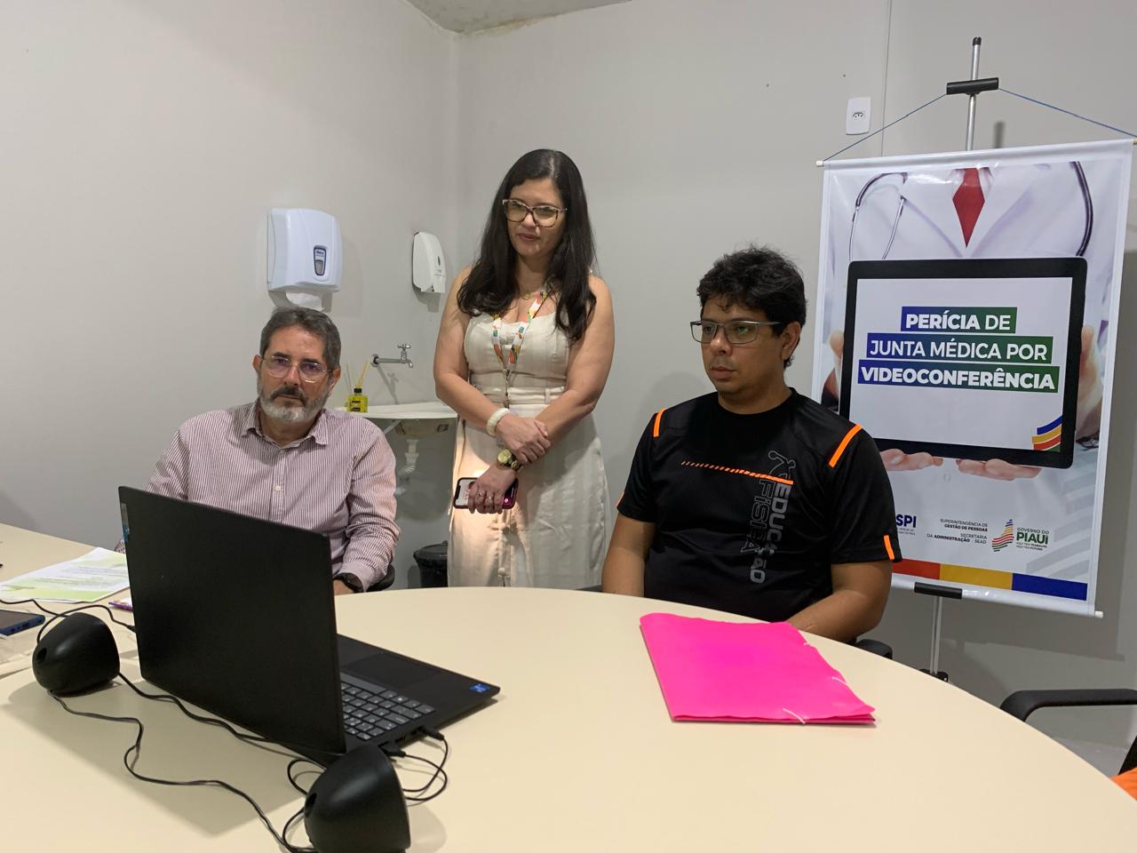 Governo do Estado implanta primeiro polo de Perícia de Junta Médica por videoconferência em Parnaíba