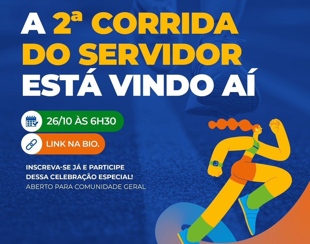 Secretaria da Administração abre inscrições para a 2ª Corrida do Servidor