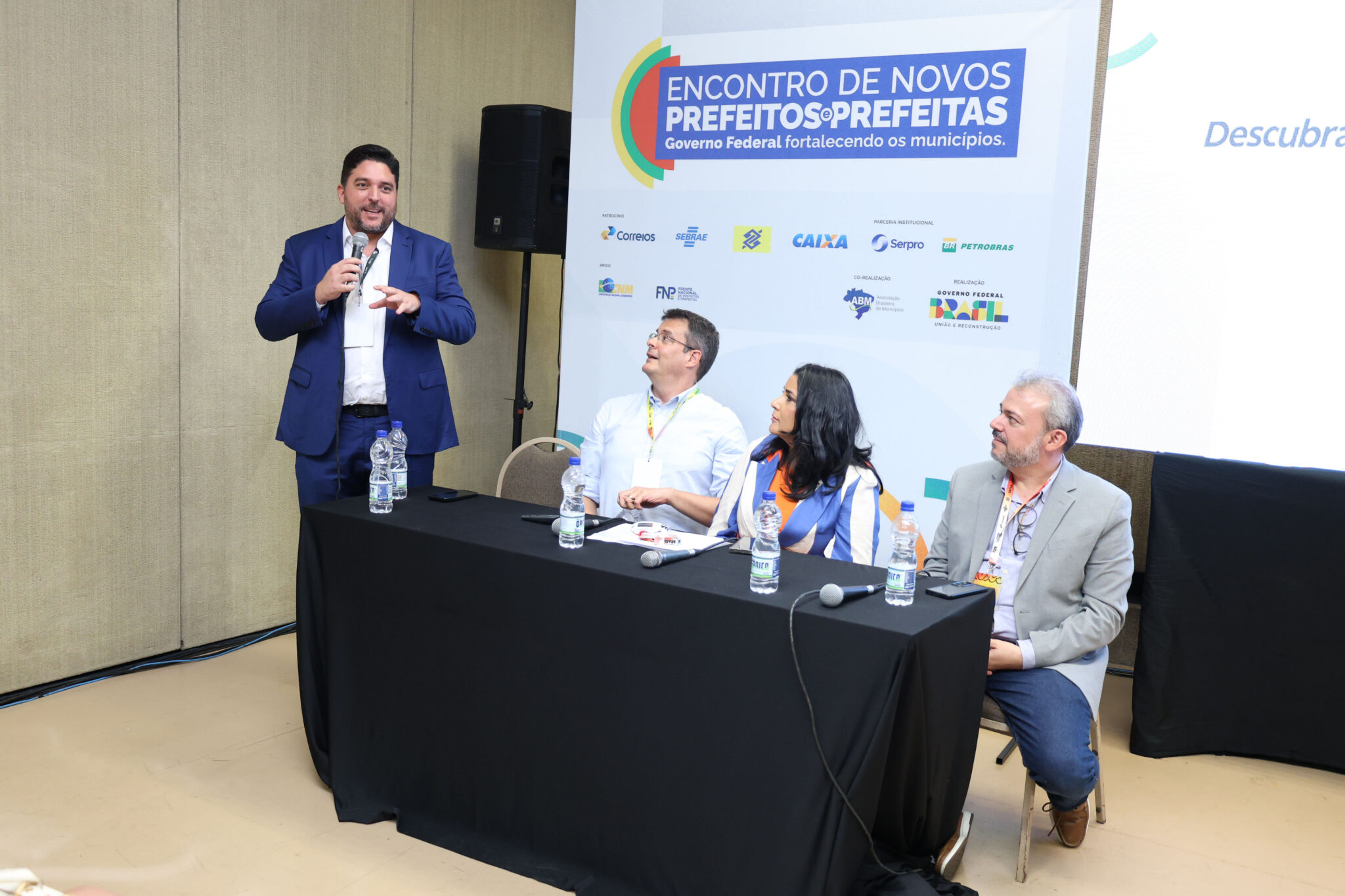 Encontro de novos Prefeitos e Prefeitas Sebrae Nacional Brasiília DF 12-02-2025