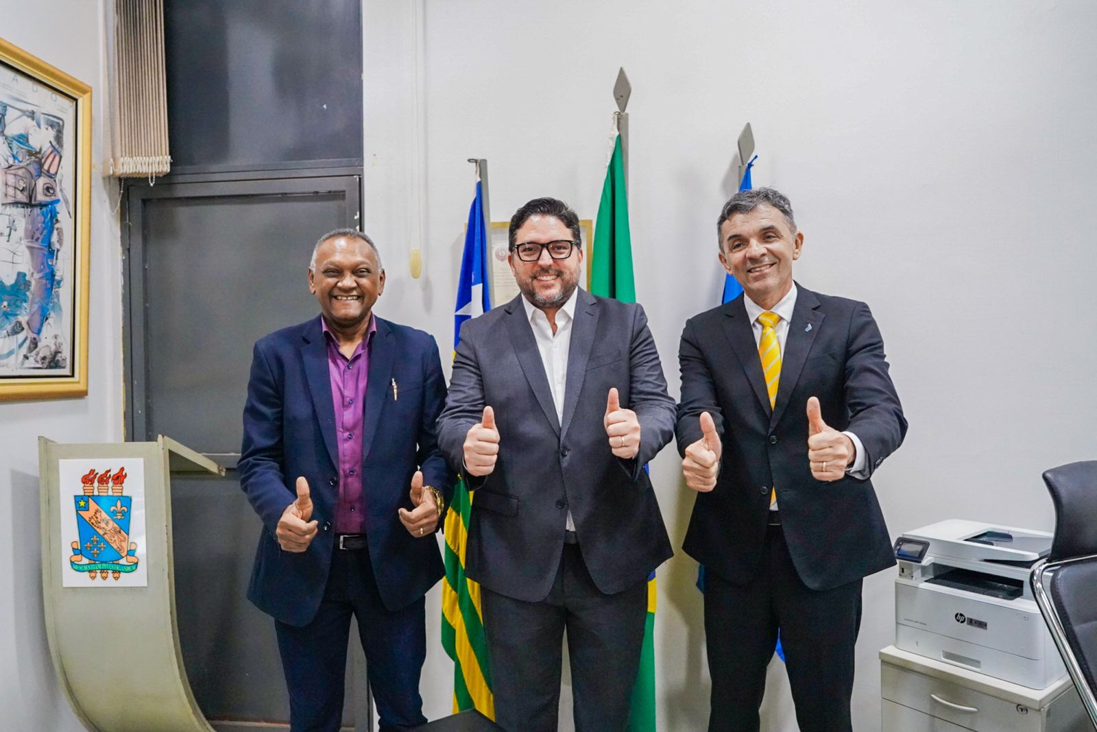 Secretário de Administração e reitor da UESPI alinham ações voltadas à infraestrutura e à valorização dos servidores